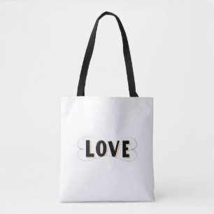 Bolso De Tela Flujo de Amor