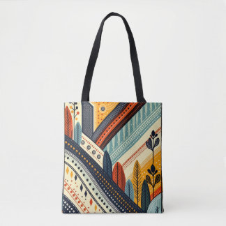 Bolso De Tela Flujo del paisaje