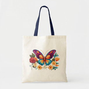 Bolso De Tela Flutter de primavera: Tote de presupuesto de marip