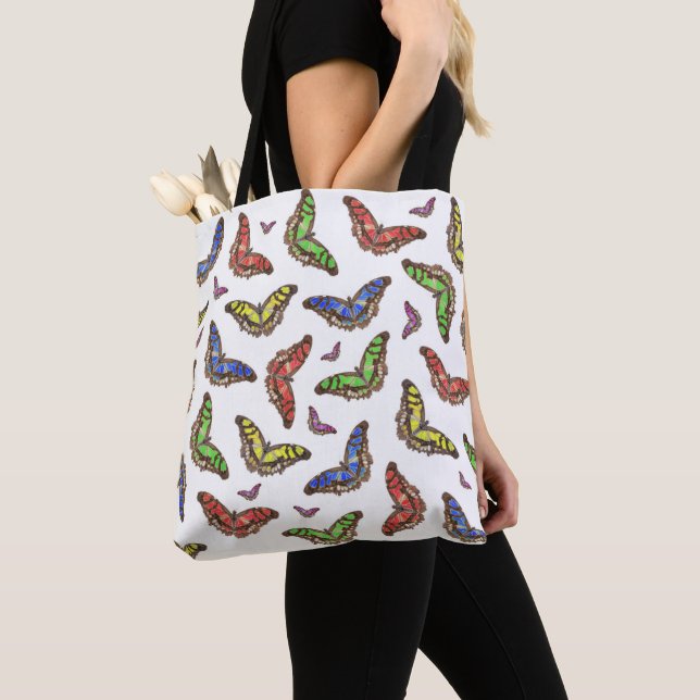 Bolso De Tela Flutterbys (Detalle)