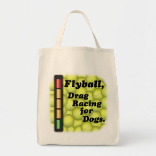 Bolso De Tela Flyball es Carreras de fricción para los perros,