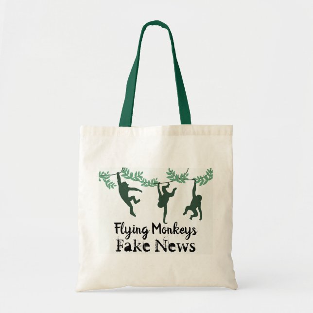 Bolso De Tela Flying Monkeys Tote Bag (Frente)
