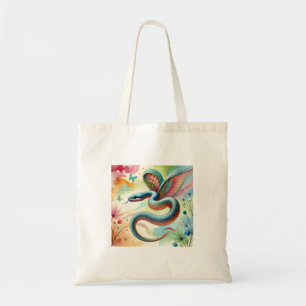 Bolso De Tela Flying Snake 121024AREF104 - Watercolor