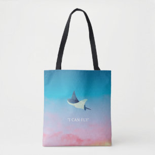 Bolso De Tela Flying Stingray