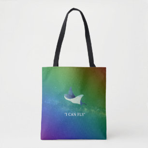 Bolso De Tela Flying Stingray