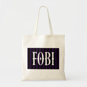 Bolso De Tela FOBI Miedo a ser incluido Humor antisocial