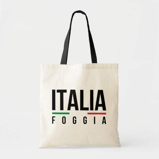 Bolso De Tela Foggia Italia (Frente)
