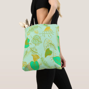 Bolso De Tela Foliage