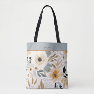 Bolso De Tela Foliage de caída de moda