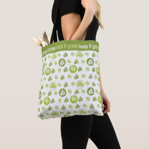 Bolso De Tela Foliage de vegetación de hojas tropicales