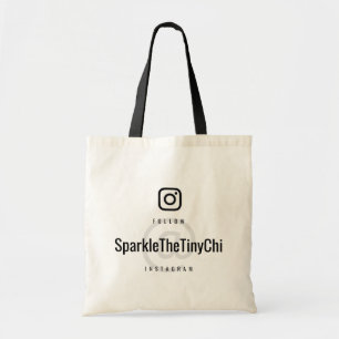 Bolso De Tela Follow Me On Instagram Pet Tote Bag