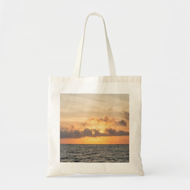 Bolso De Tela Folly Beach Morning (Frente)