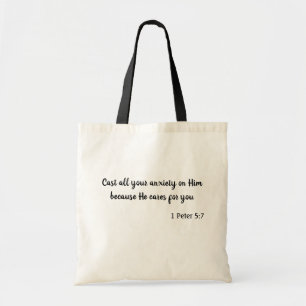 Bolso De Tela Fomento de la Biblia frente a la Biblia