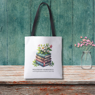 Bolso De Tela Fomento de la educación en el hogar