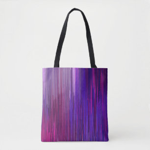 Bolso De Tela Fondo abstracto con línea vertical morada fina