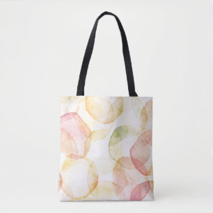 Bolso De Tela Fondo abstracto diseñado con la acuarela