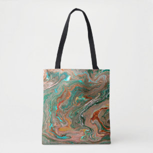 Bolso De Tela Fondo acrílico abstracto de mármol. Marbling artwo