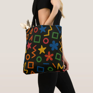 Bolso De Tela Fondo artístico colorido