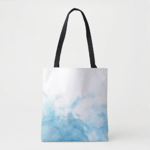 Bolso De Tela fondo colorido de la acuarela para su