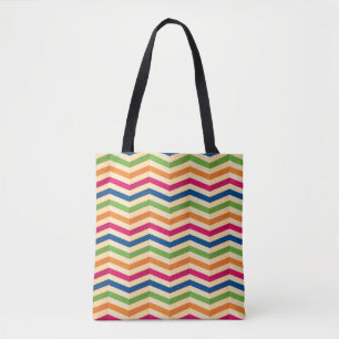 Bolso De Tela Fondo con las rayas en retro