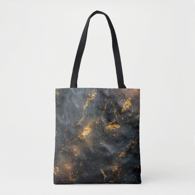 Bolso De Tela Fondo de acero quemado (Anverso)