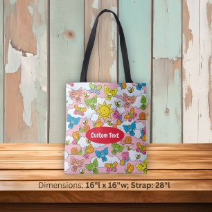 Bolso De Tela Fondo de Animales Bebés