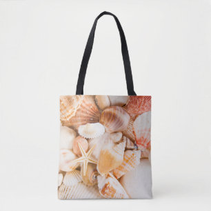 Bolso De Tela Fondo de las casetas: tema marino.