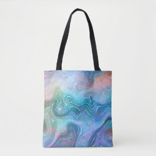 Bolso De Tela Fondo de textura de piedra de mármol líquido abstr