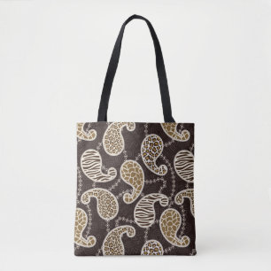 Bolso De Tela Fondo del estilo de Paisley