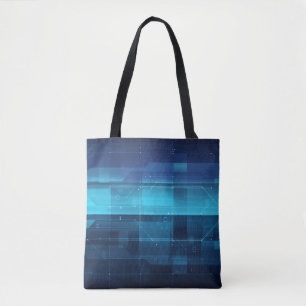 Bolso De Tela Fondo digital de alta tecnología
