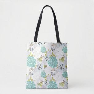 Bolso De Tela Fondo floral 5