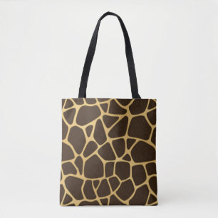 Bolso De Tela Fondo manchado jirafa