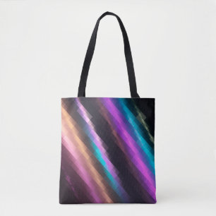 Bolso De Tela Fondo multicolor de mosaico abstracto brillante co