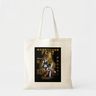 Bolso De Tela Fondo negro de Manktoberfest