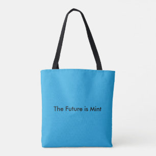 Bolso De Tela Fondo plano azul cielo para web e impresión