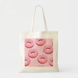 Bolso De Tela Fondo transparente de donuts acristalados