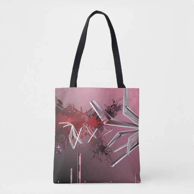 Bolso De Tela Fondos del diseño (Anverso)