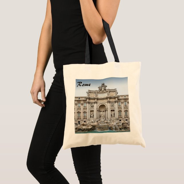 Bolso De Tela Fontana de Trevi (Anverso (producto))
