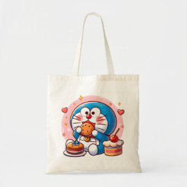 Bolso De Tela Foodie Doraemon