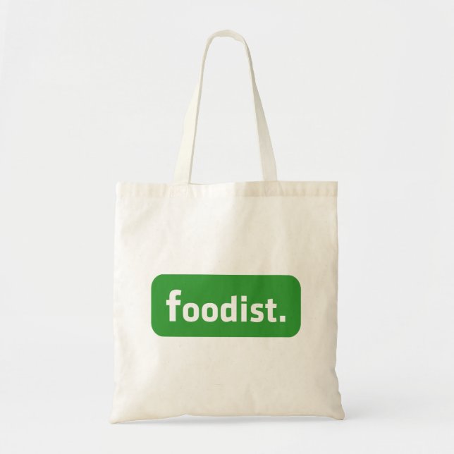 Bolso De Tela Foodist. (Frente)