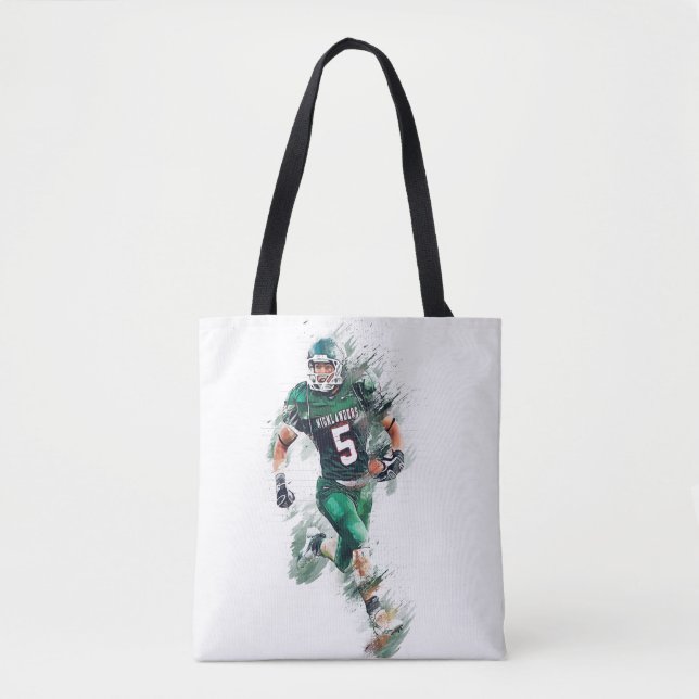 Bolso De Tela Football (Anverso)