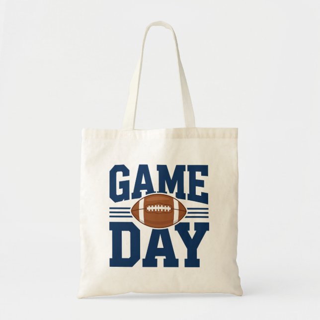 Bolso De Tela Football Game Day (Frente)