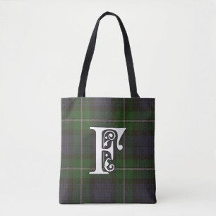 Bolso De Tela Forbes Clan Tartan Monogram