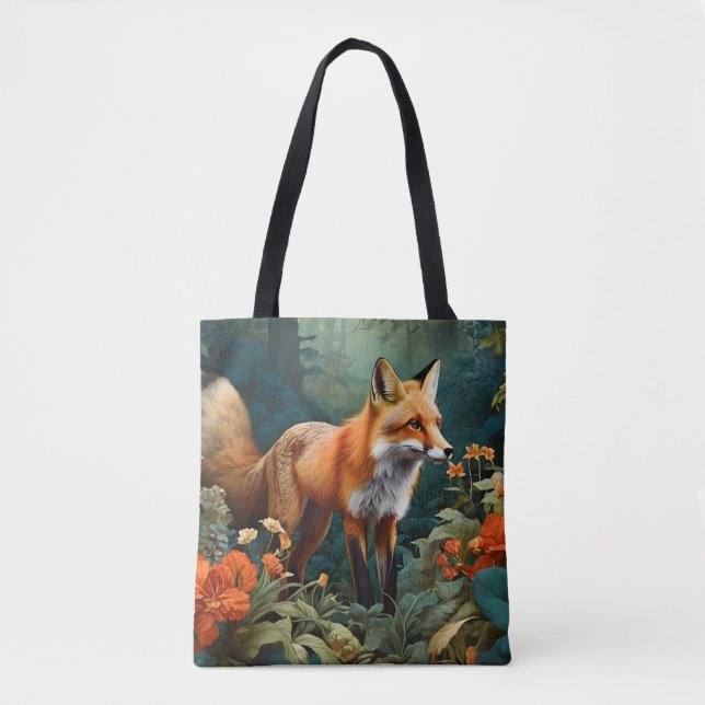 Bolso De Tela Forest Fox (Anverso)