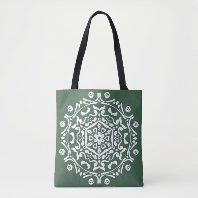 Bolso De Tela |Forest Mandala (Anverso)