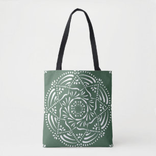 Bolso De Tela Forest Mandala
