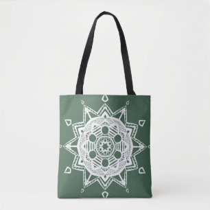 Bolso De Tela Forest Mandala