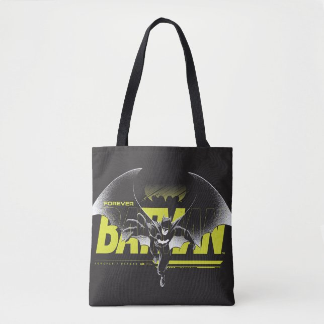 Bolso De Tela Forever Batman Alcanza Gráfica (Anverso)
