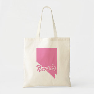 Bolso De Tela Forma de estado de Nevada Tote Bag