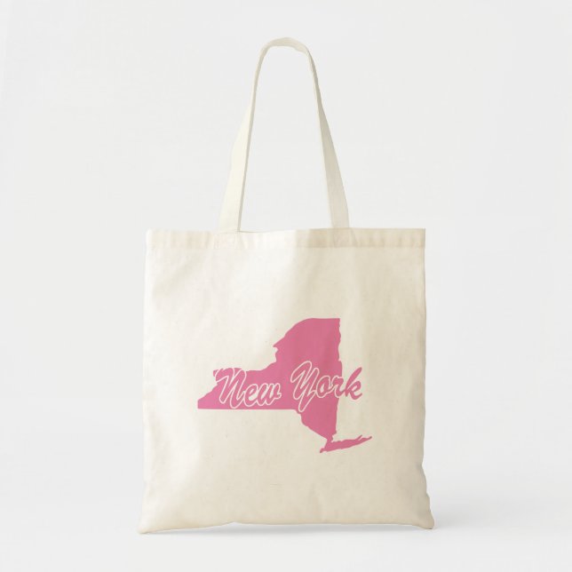 Bolso De Tela Forma de New York Tote Bag (Frente)